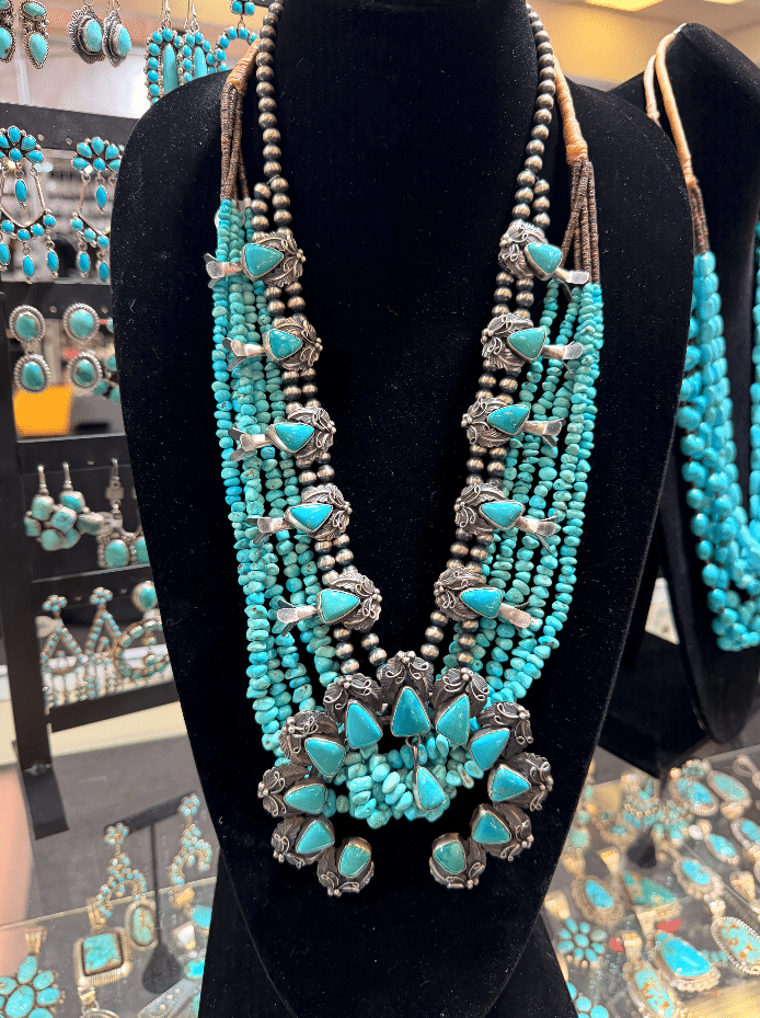 Native America Made Turquoise Jewelry from Sunwest Silver