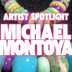Article about lapidary artist & silversmith Michael Montoya