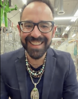 Steffen hosting Sunwest Live online jewelry shopping show